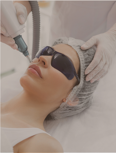 Laser services overlay